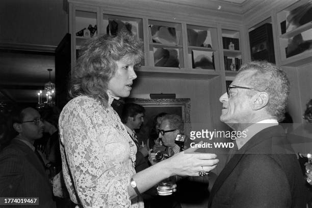 Alexandra Schlesinger attends an event, comprising a reception at the residence of Stephen Edward Smith and Jean Kennedy Smith, a dinner at...