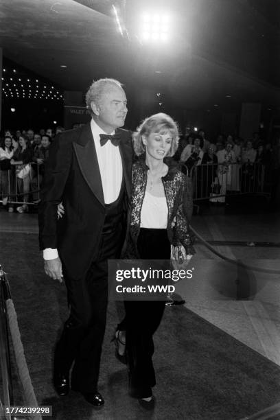 Harvey Korman and Deborah Korman attend an event, presented by the Women's Guild of Cedars-Sinai Medical Center, in Century City, California, on...