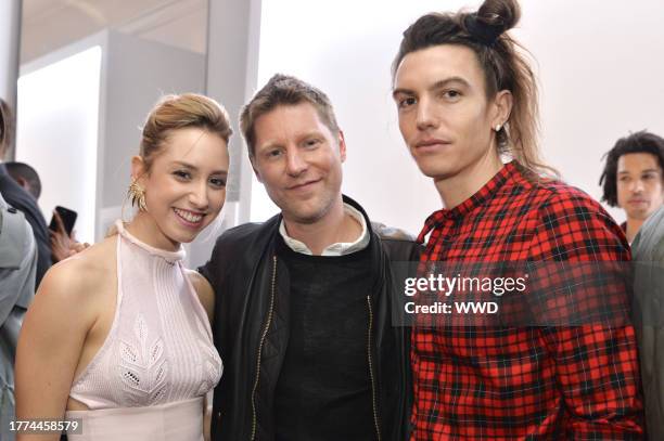 Jazmin Grace Grimaldi, Christopher Bailey and Ian Mellencamp