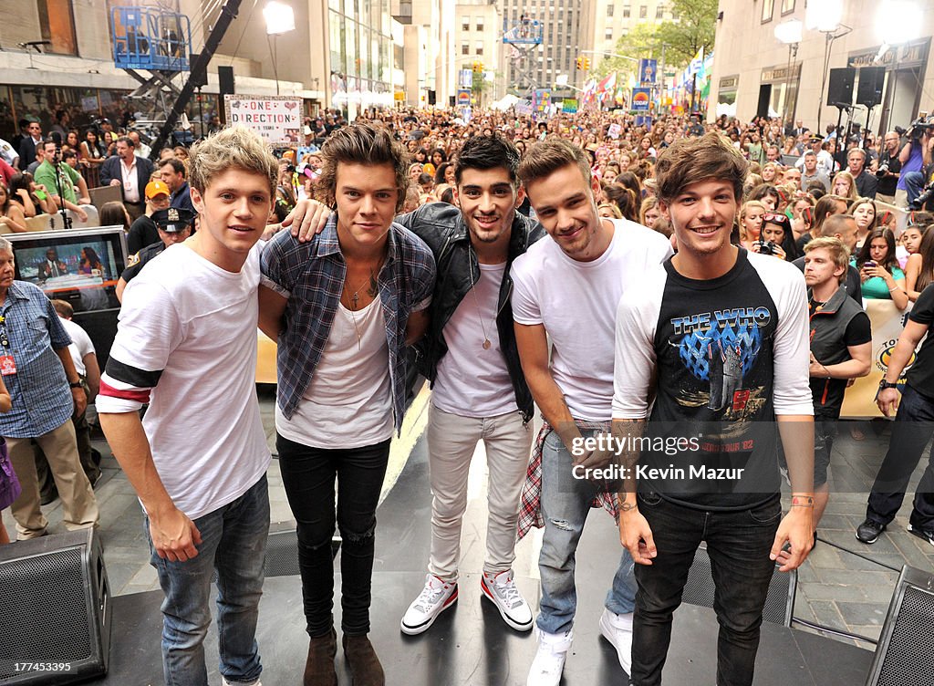 One Direction Performs On NBC's "Today"