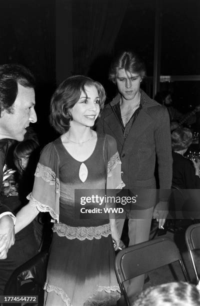 Gelsey Kirkland and Richard Schafer attend an event in Los Angeles, California, on January 11, 1978.
