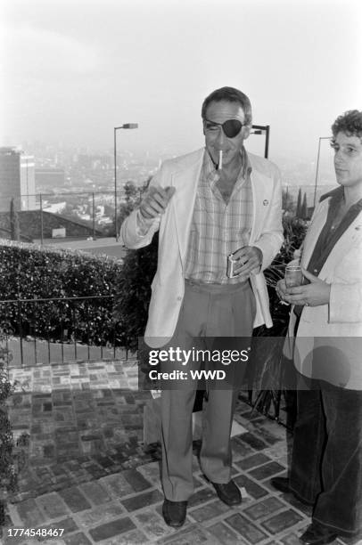Daniel Melnick attends a benefit event at Richard Perry's Los Angeles, California, home on October 17, 1978.