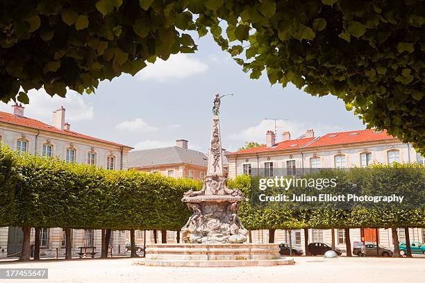 place de l'alliance in the city of nancy. - meurthe et moselle bildbanksfoton och bilder