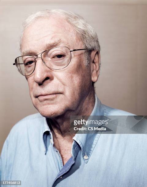 Actor Michael Caine is photographed on September 8, 2008 in Toronto, Ontario.