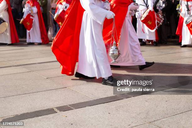 procession, holy week - religious celebration stock pictures, royalty-free photos & images