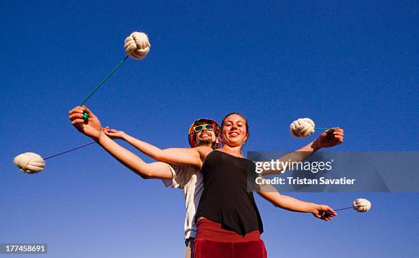 Poi Performance 100 Poi Spinning Stock Photos, High-Res Pictures, and Images - Getty Images