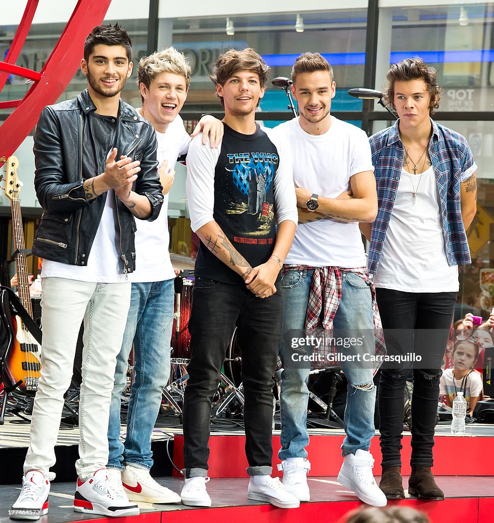 One Direction Performs On NBC's "Today"