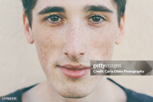 Freckled Man 1,125 Only Men Freckles Stock Photos, High-Res Pictures, and Images ...
