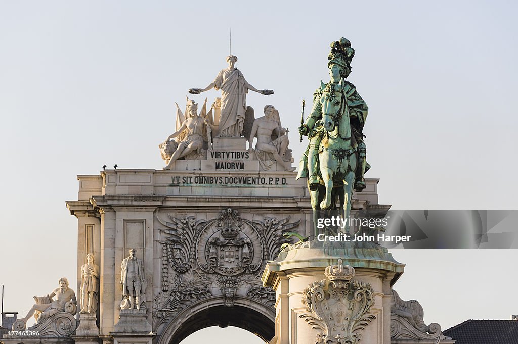 Praca do Comercio, Lisbon, Portugal