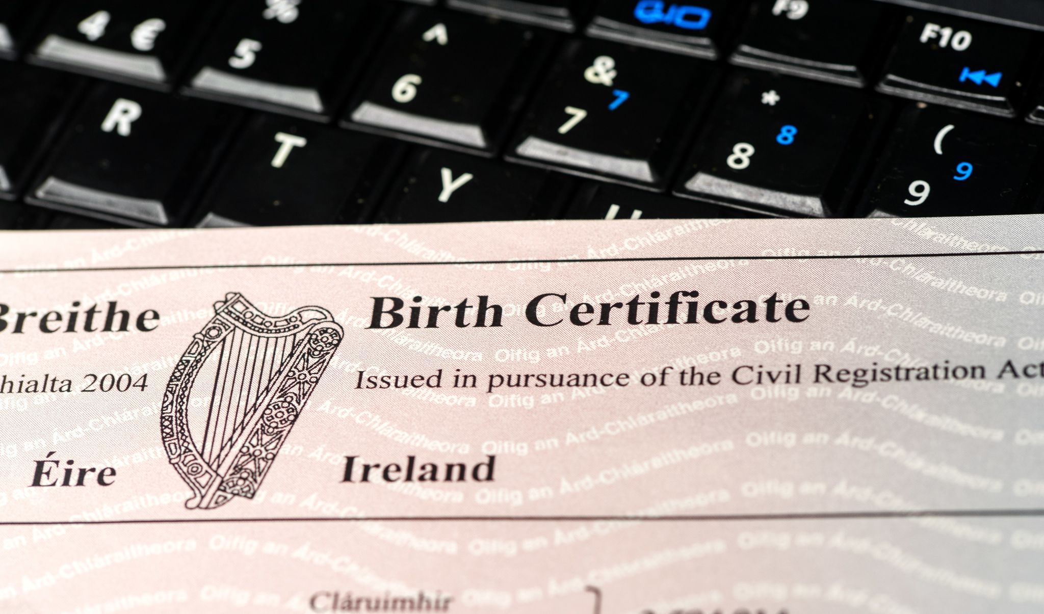birth certificate online
