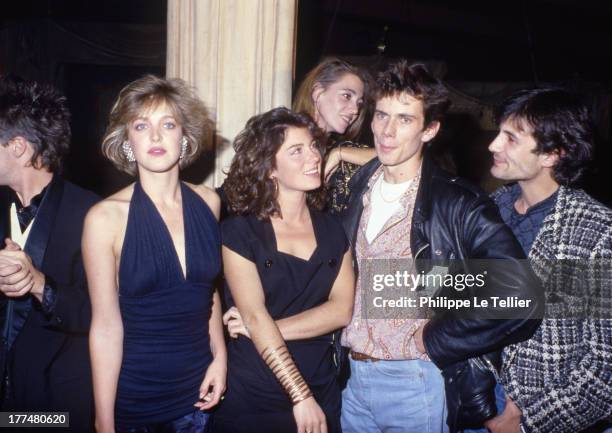 Christian Vadim celebrates his birthday with friends at the Palace, Agnes Soral, Veronique Genest Paris, France. Christian Vadim fete son...