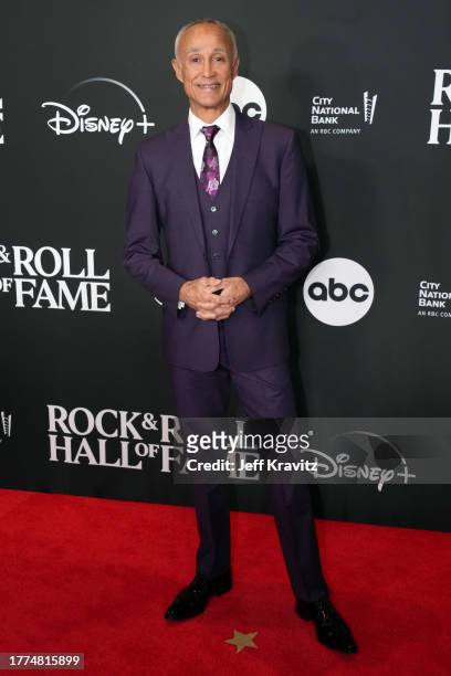 Andrew Ridgeley attends the 38th Annual Rock & Roll Hall Of Fame Induction Ceremony at Barclays Center on November 03, 2023 in New York City.
