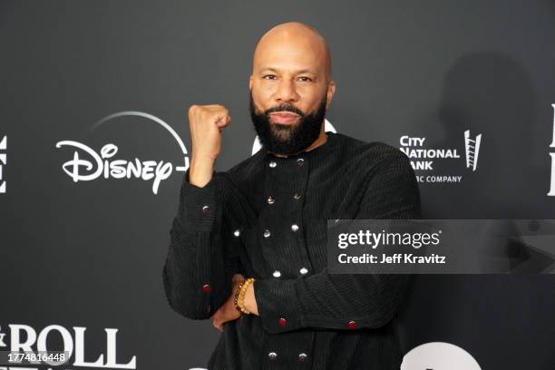 Common attends the 38th Annual Rock & Roll Hall Of Fame Induction Ceremony at Barclays Center on November 03, 2023 in New York City.