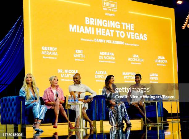 Bringing the Miami Heat to Vegas Presented by Hilton" Panel from Caesars Forum in Las Vegas, NV on Saturday, November 4, 2023. -- Pictured: Alexia...