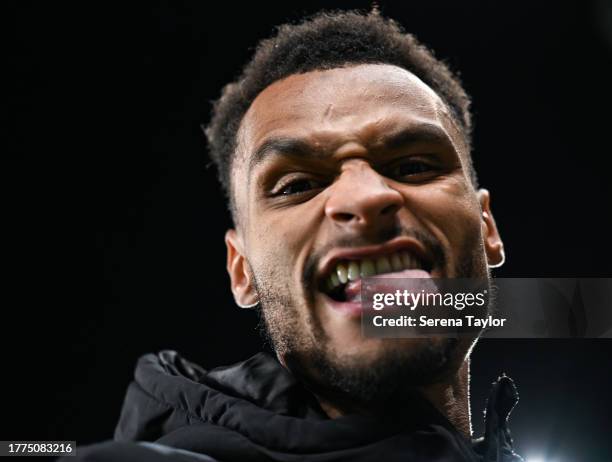 Jacob Murphy of Newcastle United following the Premier League match between Newcastle United and Arsenal FC at St. James Park on November 04, 2023 in...