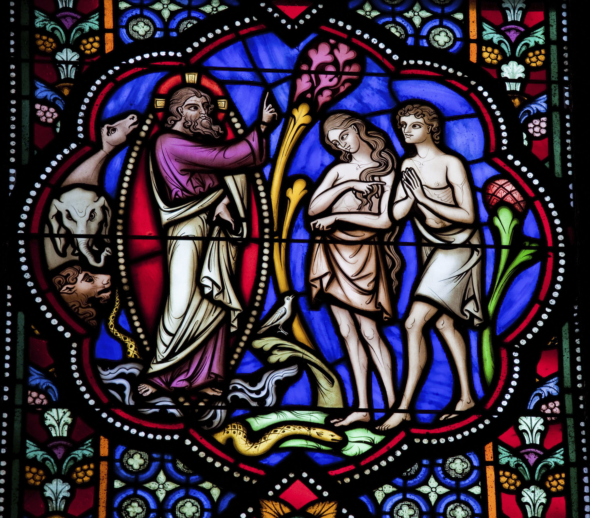 stained glass creation