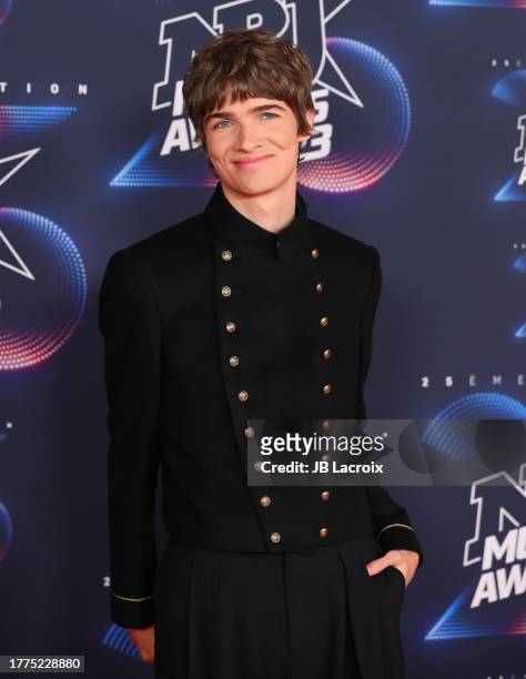Pierre de Maere attends the 25th NRJ Music Awards on November 10, 2023 in Cannes, France.