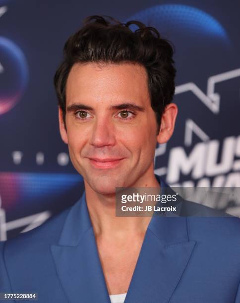 Mika attends the 25th NRJ Music Awards on November 10, 2023 in Cannes, France.