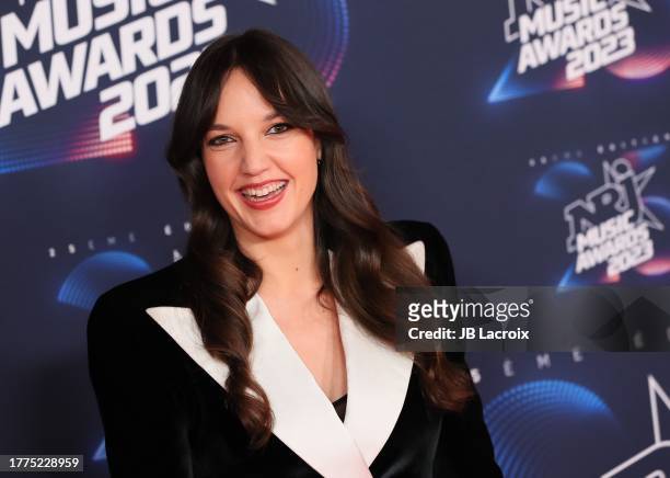 Singer Jeanne Galice a.k.a. Jain attends the 25th NRJ Music Awards on November 10, 2023 in Cannes, France.