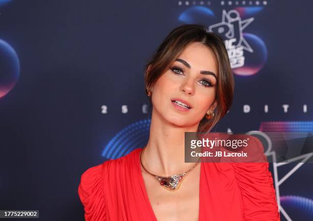 Charlotte Vida attends the 25th NRJ Music Awards on November 10, 2023 in Cannes, France.