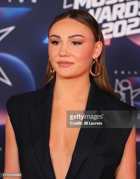 Tiana Da Rocha attends the 25th NRJ Music Awards on November 10, 2023 in Cannes, France.