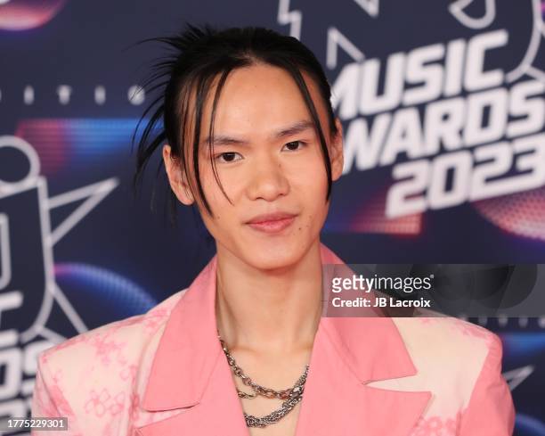 Nuit Incolore attends the 25th NRJ Music Awards on November 10, 2023 in Cannes, France.