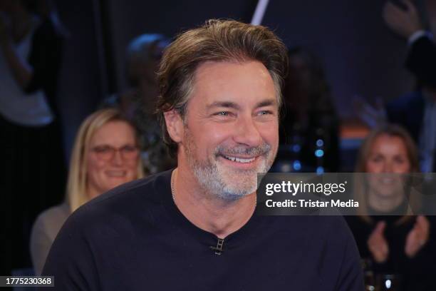 Marco Schreyl attends the NDR Talk Show at NDR Studios on November 10, 2023 in Hamburg, Germany.