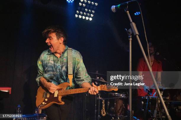 November 10: Will Butler performs live on stage during a concert at Privatclub on November 10, 2023 in Berlin, Germany.
