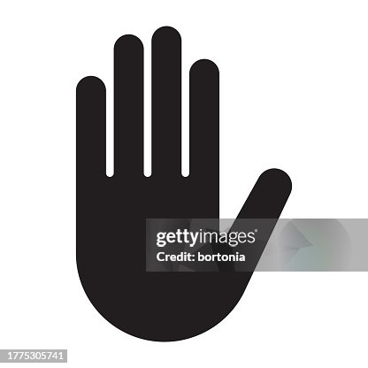 Hand Silhouette Icon Hand Silhouette Icon