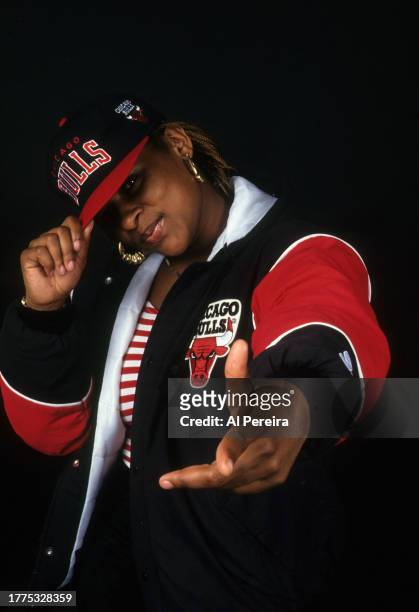 Rapper Yo-Yo appears in a portrait taken on May 6, 1992 in New York City.
