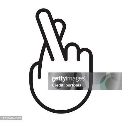 Hand Thin Line Icon - Editable Stroke Hand Thin Line Icon - Editable Stroke