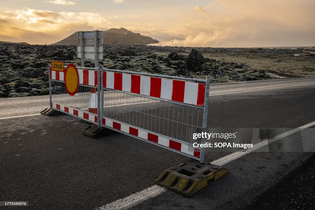 The access road to Blue Lagoon has been closed to avoid...