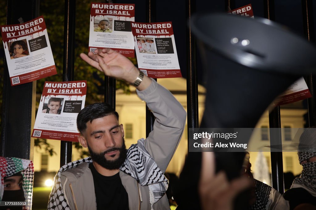 Thousands Gather For "Free Palestine" March In Washington, D.C.
