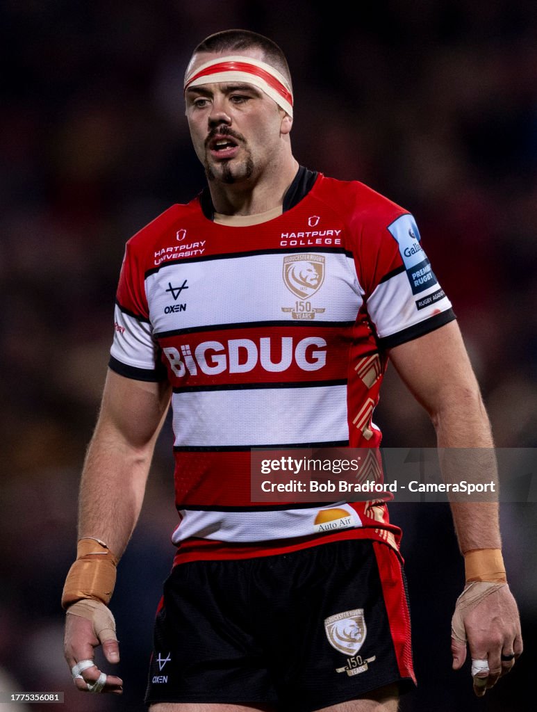 Gloucester Rfc Gloucester's Lewis Ludlow during the Gallagher Premiership Rugby ...