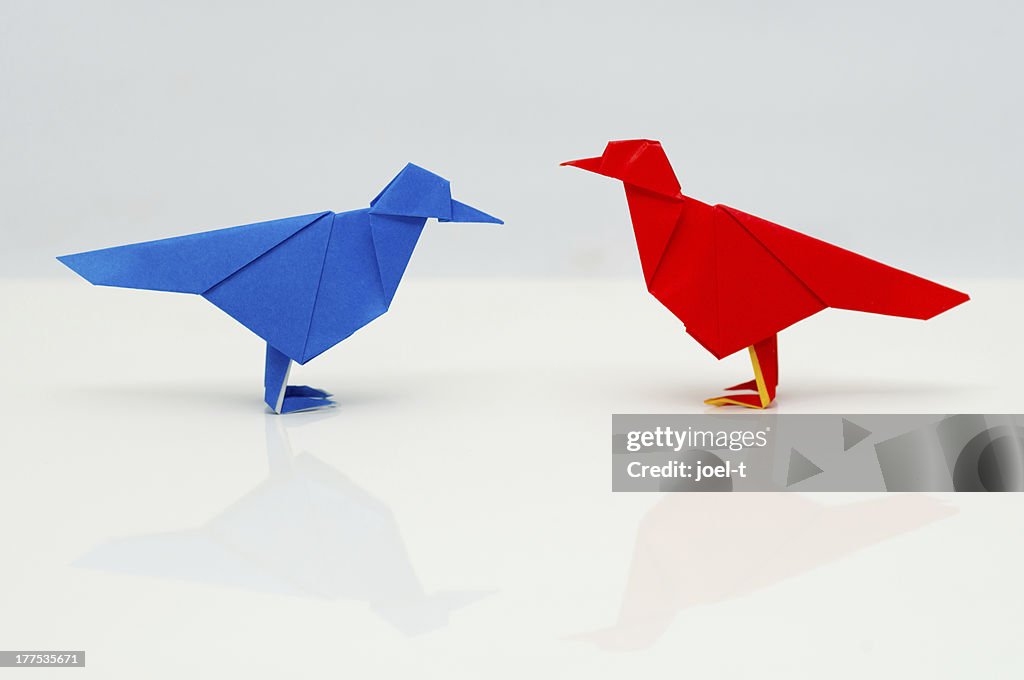 Origami Vögel (XXXL)