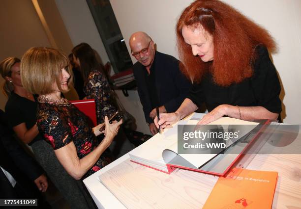 Anna Wintour and Grace Coddington