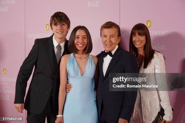 Guests, Al Malnik, Nancy Malnik attend the 28th Annual InterContinental Miami Make-A-Wish Ball at InterContinental Miami on November 04, 2023 in...