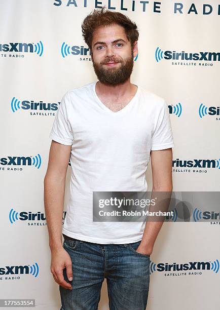 Musician Mike 'Passenger' Rosenberg at SiriusXM Studios on August 23, 2013 in New York City.