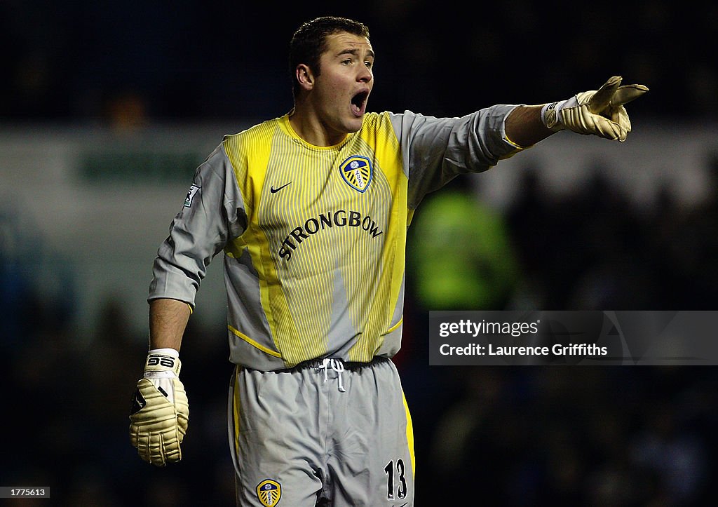 Paul Robinson of Leeds United