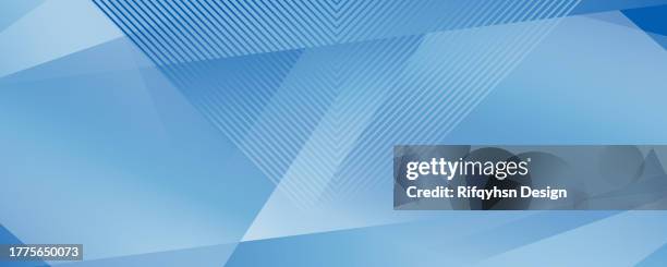 light blue and white abstract modern background design with geometric triangle shape, shadow, diagonal stripes line and 3d effect. for landing page, book covers, brochures, flyers, magazines, any brandings, banners, headers, presentations, and more. - virtual awards stock illustrations