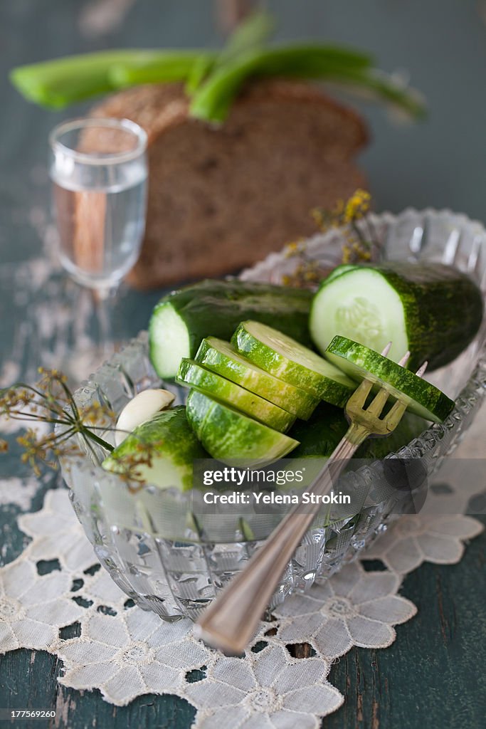 Salted Cucumbers