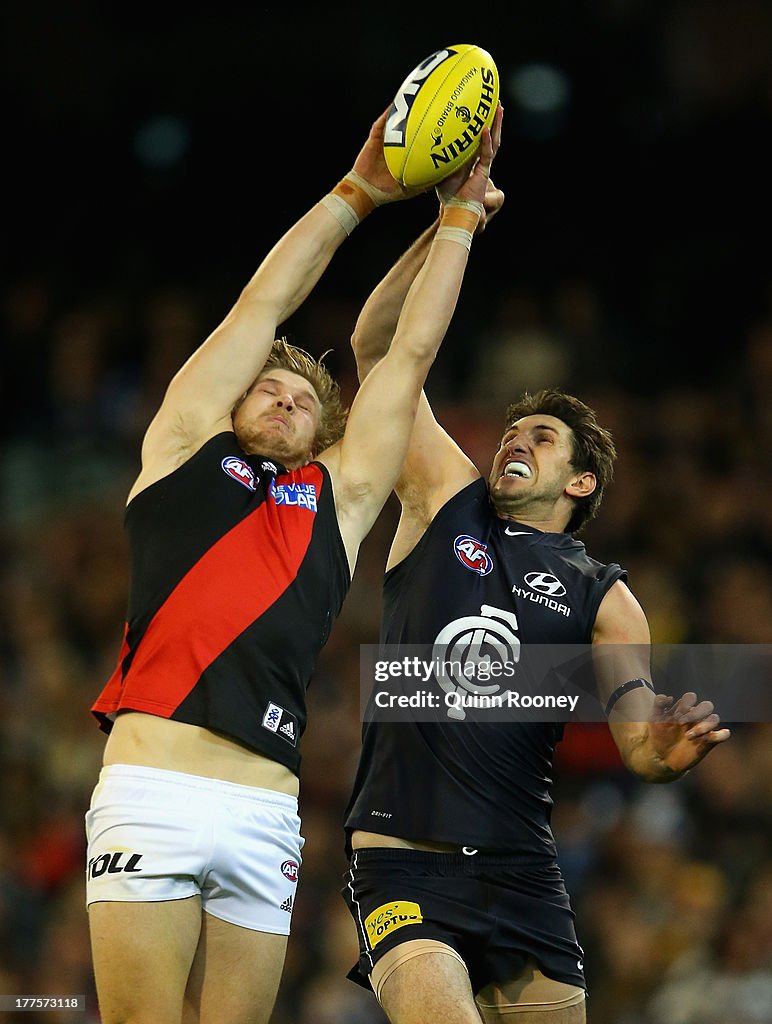 AFL Rd 22 - Carlton v Essendon