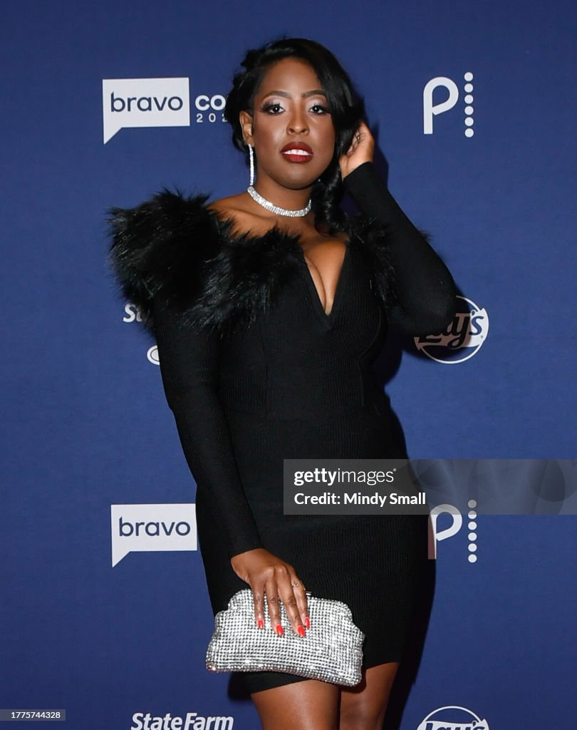 Lateasha Lunceford attends BravoCon 2023 at Caesars Forum on November