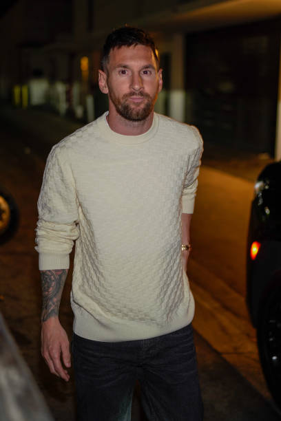 Lionel Messi is seen on November 05, 2023 in Miami, Florida.