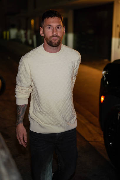 Lionel Messi is seen on November 05, 2023 in Miami, Florida.