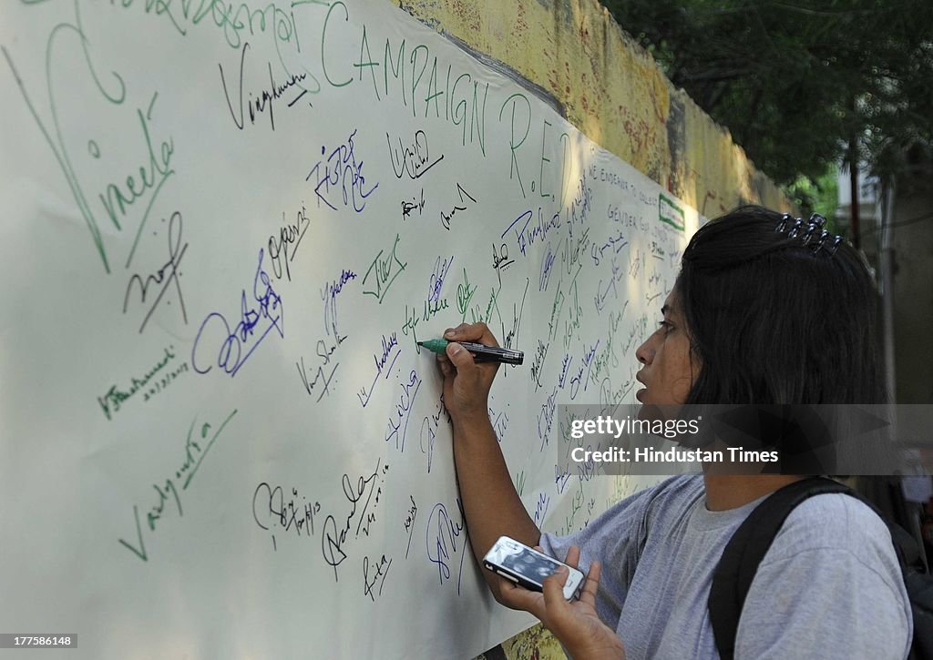 Signature Campaign Against Violence Against Women And Children