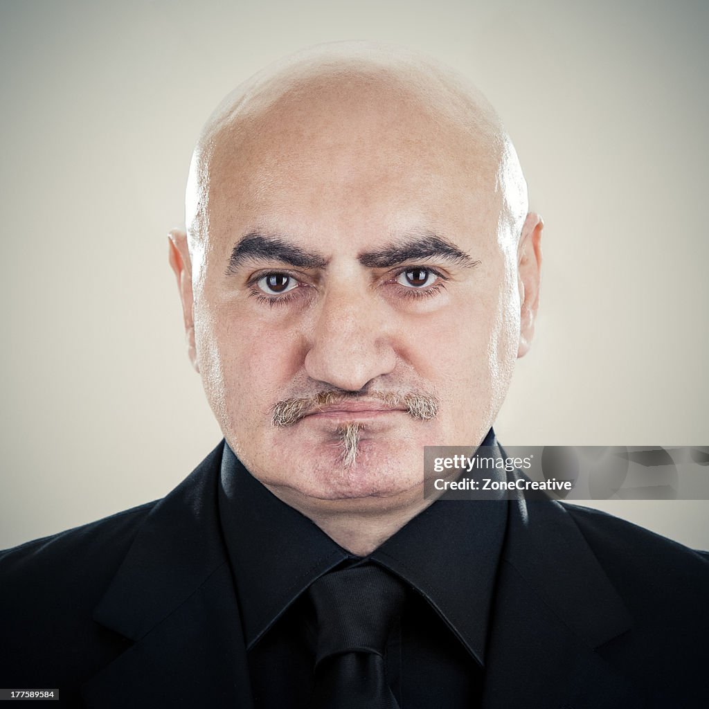 Middle age man smiling portrait