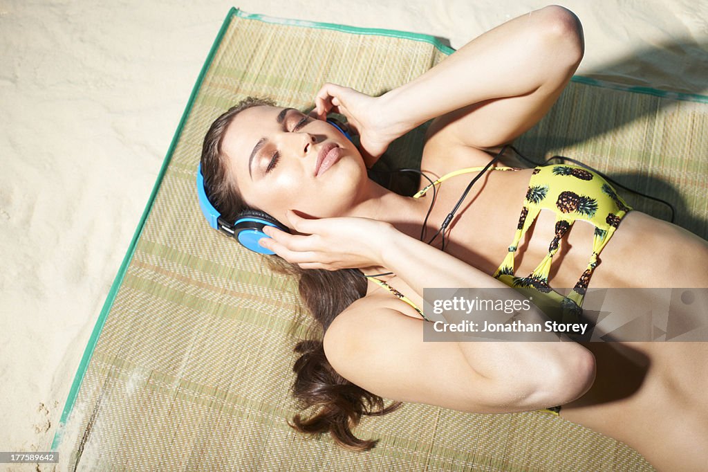 Beach headphones