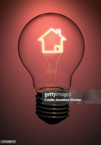 house bulb - gloeidraad stockfoto's en -beelden