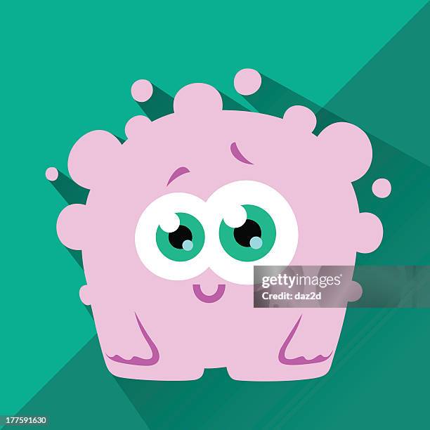 cute character - bubbly - comic hero stock illustrations